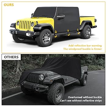 Amazon.com: Gladiator Cab Cover for Jeep Gladiator JT 2020